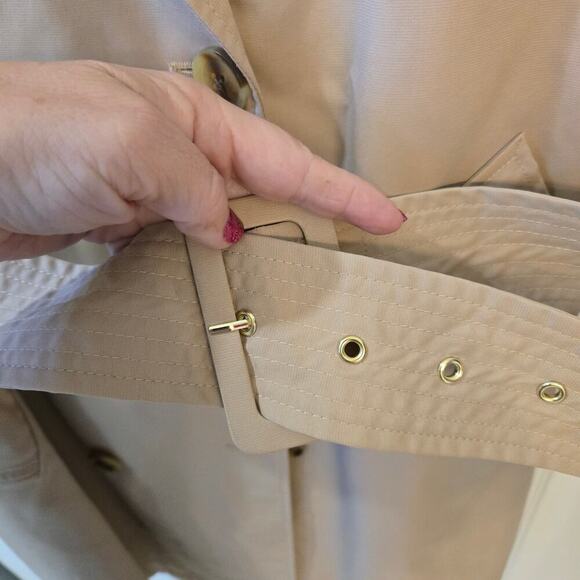 BCBG Trench Coat in Brown, size XL, NWOT - Picture 6 of 15